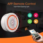 Tuya Zigbee Smart Siren Alarm For Home Security With Strobe Alerts Support USB C