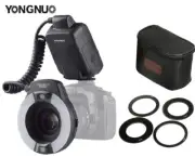 YONGNUO YN-14EX TTL Macro Ring LED Flash Light + Adapter Rings for Canon