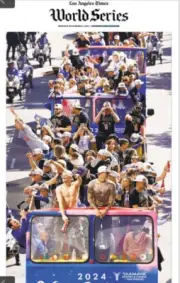 Los Angeles Times Dodgers World Series Special Insert 11/4/24 Full Unread Issue