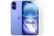3pcs Soft PET Film Screen Protector Guard for Apple iPhone 16 PLUS Front Bulk