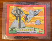 Go Bots Leader-1 Wendy's Iron On Patch 1986 Tonka Guardian Robot Leader