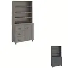 Solid Wood Pine Highboard Home Storage Cabinet "HAMAR"Sideboard Multi Colours vi