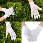 Adult White Costume Gloves Children School for Formal Uniform Wear