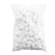 500Pcs Magic Soft Cotton Disposable Compressed Towel Wipes Tablet Travel Tissue white