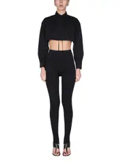 [AndreĀDamo] AndreĀDamo-Cropped Shirt-Donna S