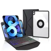 Bluetooth Keyboard Leather Case For Ipad Air 10.9 With Touchpad And Pen Slot Backlit Black Keyboards