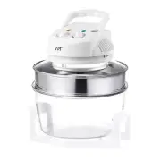 SPT Countertop Oven 1300W Safety-Handle Switch + Extender Ring w/ Built-In Timer