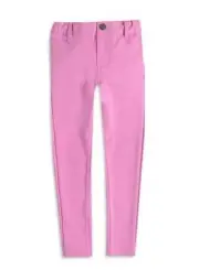 Girls Pumpkin Patch pink coloured stretch knit jeggings pants Size 11