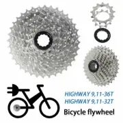 9 Speed Cassette 11-32T/11-36T MTB Bike Bicycle Cycling Compatible Accessoryﻬ▹
