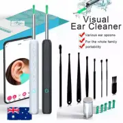 Wireless HD Ear Wax Remover Camera Ear Endoscope Spoon Pick Ear Cleaning Tool CF