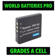 For Fujifilm NP-50, Pentax D-Li68, Kodak KLIC-7004 Lithium-Ion Battery 1600mAh