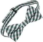 [ROMANSENTIAL] St. Patrick's Day Kids Bow Tie Adjustable Green Bow Tie Toddler Neck Bow Ties Kids Adjustable Bow Tie St. Patrick's Day Party Dress Up Decorations