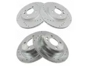Front and Rear Brake Rotor Set For 02-06 Mini Cooper Base S GT19T9 (for: Mini)