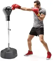 Eruptive Sports 9000S Deluxe Reflex Boxing Fitness Cardio Trainer, Black
