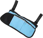 MOLUCKFU Wheelchair Armrest Storage Pouch Side Bag for Easy Access to Essentials Walkers and Rollators Utility Organizer for Use