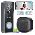 ieGeek 5MP Doorbell Camera Wireless Video Doorbell with Chime 2-Way Audio, Alexa