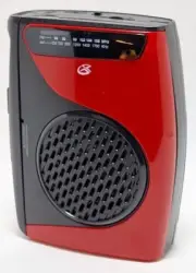 Cassette Player Recorder W/Am Fm Radio Compact Size Stereo Speaker Walkman