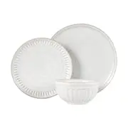 White Maison 12 Piece Dinner Set