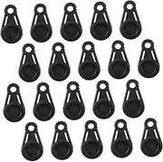 20 Pack Heavy Duty Tent Clips Lock Grip Outdoor Tarp Fasteners Windproof Ropes Sturdy Fixing Clips for Camping