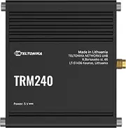 [Teltonika] TRM240, Industrial Grade Cellular LTE Cat 1 Modem with, TRM240000000 (Cellular LTE Cat 1 Modem with Rugged Aluminium Housing LTE Industrial Remote Board with USB Interface and)