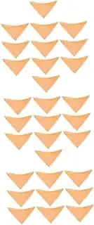[LIFKOME] 30pcs Chiffon Scarves for Boys and Girls Solid Color Dance Lightweight Breathable Scarves for Daily Outfits and Special Events
