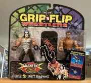WCW Grip N Flip Wrestlers Sting Buff Bagwell ToyBiz Figure New Sealed WWE
