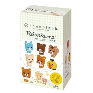 Kawada Nanoblock Mini-Nano Rilakkuma 从日本发货