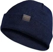 [MERIWOOL] Kids’ Beanie - Merino Wool Ribbed Knit Winter Hat for Boys and Girls