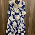BONITTA藍色絲質洋裝