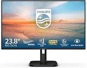 Philips 24" Full HD 16:9 1920 x 1080 Monitor 100Hz Refresh Rate 1.0 ms with Adaptive Sync Technology, 1000 Series 24E1N1100D