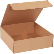 10" X 10" X 3" Kraft Literature Mailer (50 Per Bundle)