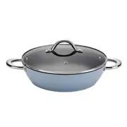 Wiltshire Easycook Colour Non-Stick Glass Lid Low Casserole Dish Pot 28cm