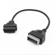 OBD1 to OBD2 Connector Adapter 14 Pin Convert Cable Diagnostic Tool for Nissan