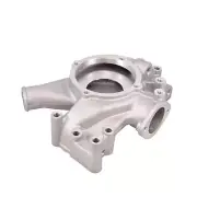 Satin Aluminum High Flow Mechanical Water Pump Housing for Chrysler Big Block