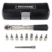 Bicycle Bike 1/4 Inch Driver - Torque Wrench Allen Key Tools Socket Set Kit 2...