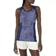 NATORI NEW $48 N-Power Color Block Tank Top in Ink Small