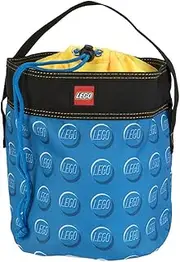 Storage Cinch Bucket, Blue, One Size, Lego Cinch Bucket - Blue