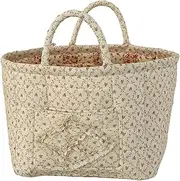 IOIUSKKU Lightweight Foldable Snack Basket Toy Storage In Living Room Small And Fresh Foldable Hand-held Snack Basket, type+4