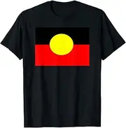 keoStore Aboriginal Flag T Shirt ds063 T-Shirt