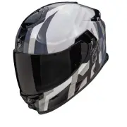 EXO-GT SP AIR Touradven Pearl White Silver Full Face Helmet
