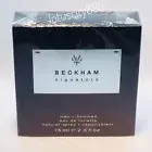 DAVID BECKHAM SIGNATURE 75ml EDT SPRAY MENS FRAGRANCE IN SEALED BOX