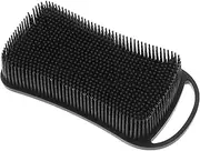 HONMEET Men's Grooming Tool Soft Bristle Silicone Body Scrubber Body Shower Brush for Deep Cleaning
