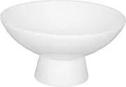 UTHCLO Multi Purpose Ceramic Dessert Storage Bowl Elegant Tall Fruit Bowl for Parties Birthdays Celebrations Lightweight Stylish Household Dessert Cup with Vintage Design