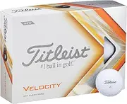 TITLEIST 2022 Velocity Golf Balls, 1 Dozen (Pack of 12), Authentic Japanese Product