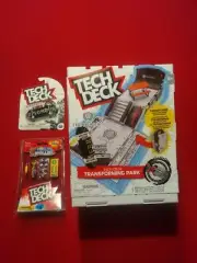 Tech Deck The Berrics Transforming Park X-Connect Park Creator ramp set. All 3.