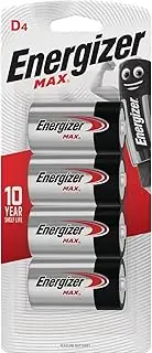 Energizer Max D Batteries - 4 Pack