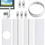 Portable Air Conditioner Window Kit, Air Conditioner Window Seal Kit, Adjustable Replacement Plate Exhaust Hose Adapter, Sliding Door AC Vent Kit For Bedroom Kitchen