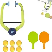 Door Ping Pong Game,Doorway Ping Pong,Door Jam Ping Pong,Hanging Table Tennis Trainer Portable Set,Door Jam Ping Pong Game,Adjustable Over The Door Ping Pong,for Door Frame Interaction Toy