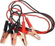LOORGVEL 2Pcs Jumper Cables for Car Battery Jump Starter Emergency Vehicle Booster Cables Portable Outdoor Truck Power Supply Essential Car Accessories for Reliable Assistance