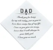 Wishprom Dad Hankie Wedding Party Gift